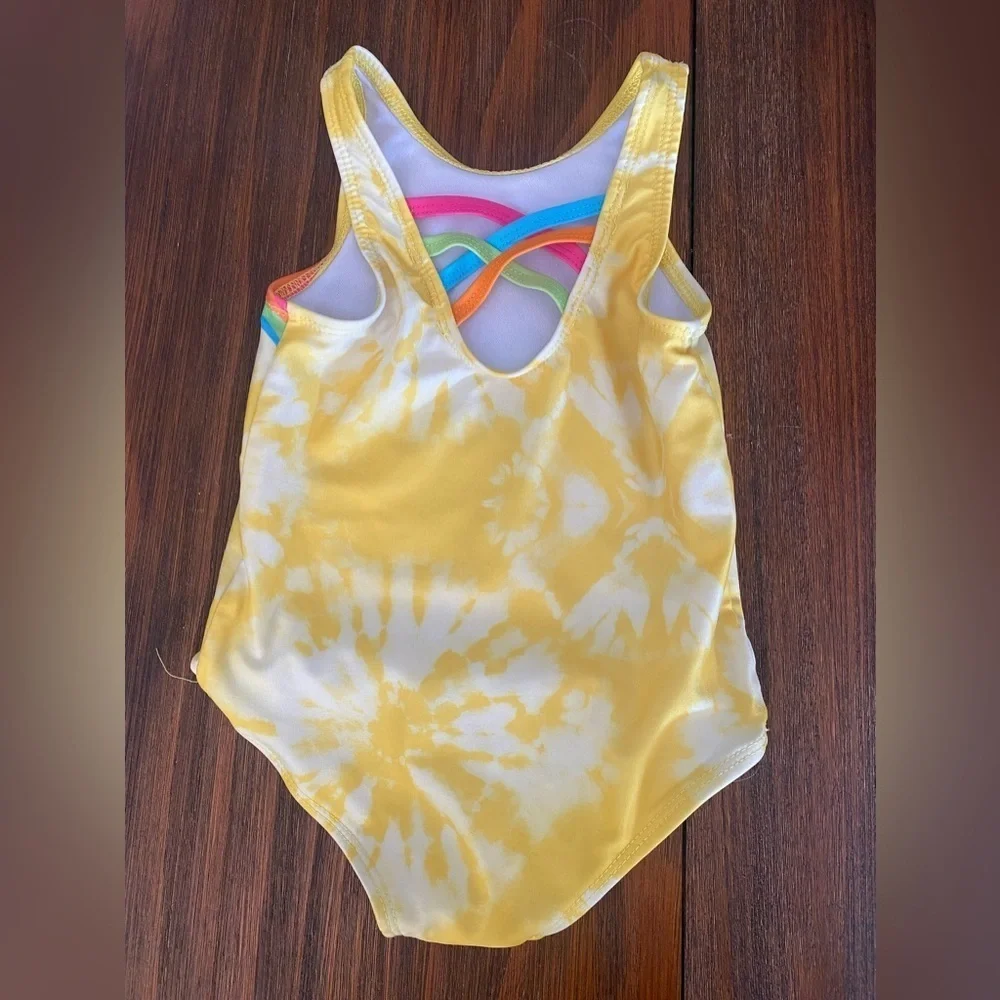 Swimsuits, Lot of Two, Toddler Girl's Yellow size 12-18 Months Beach Vacation